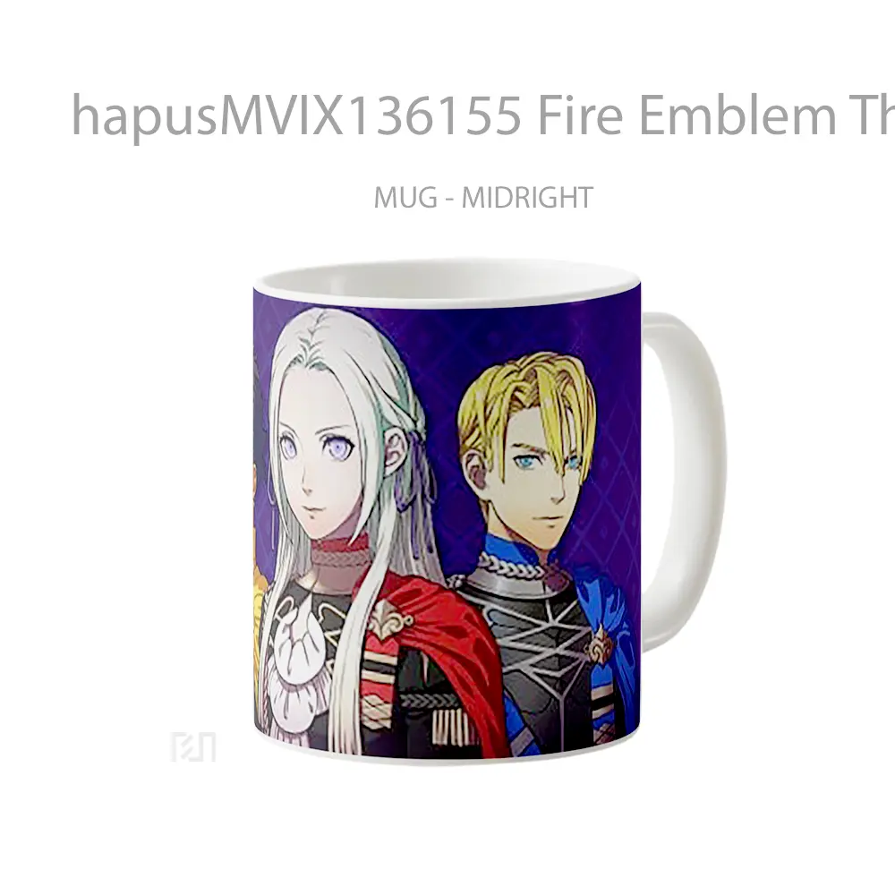 Mug Fire Emblem Three Houses V1 Gelas Keramik Unik - All-side / Desain