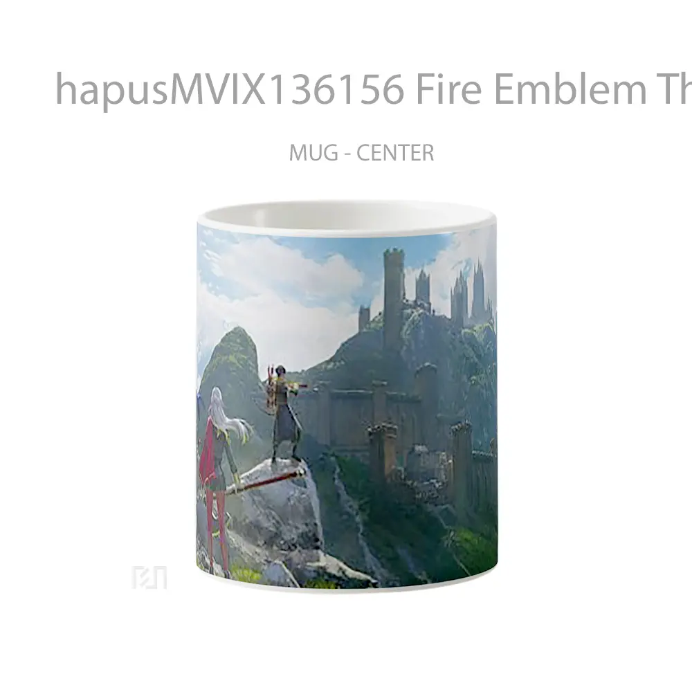 Mug Fire Emblem Three Houses V2 Gelas Keramik Unik