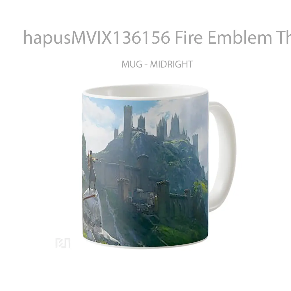 Mug Fire Emblem Three Houses V2 Gelas Keramik Unik - All-side / Desain