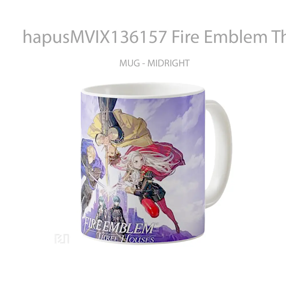 Mug Fire Emblem Three Houses Poster Gelas Keramik Unik - All-side / Desain