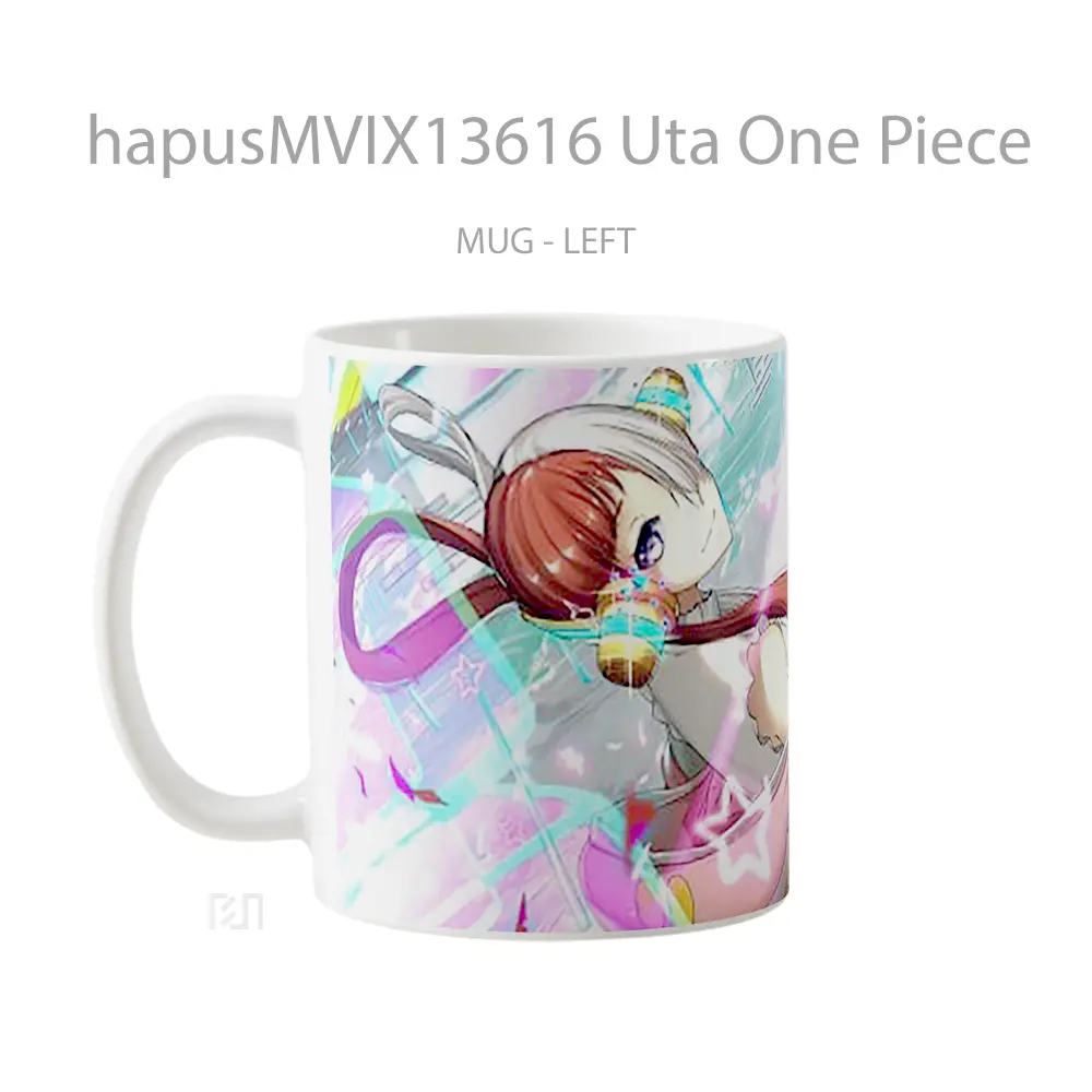 Mug Uta One Piece Cangkir Anime - All-side / Desain