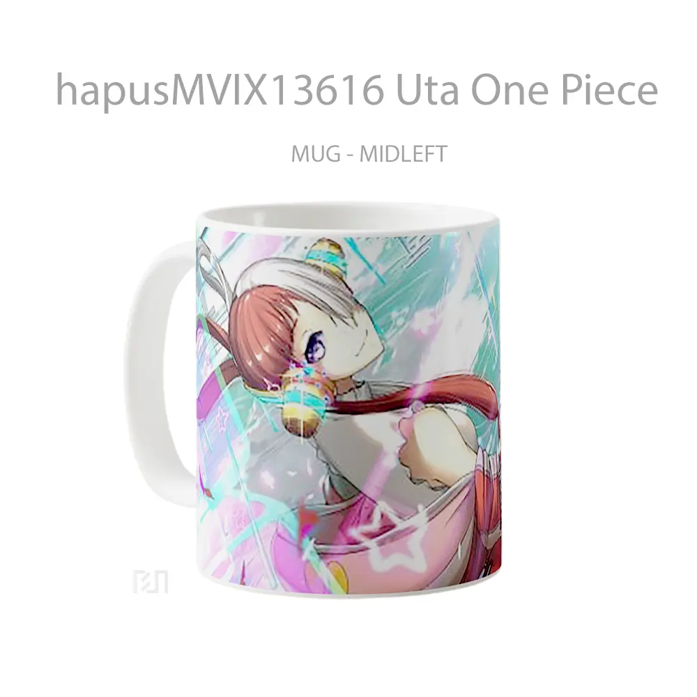 Mug Uta One Piece Cangkir Anime - All-side / Desain