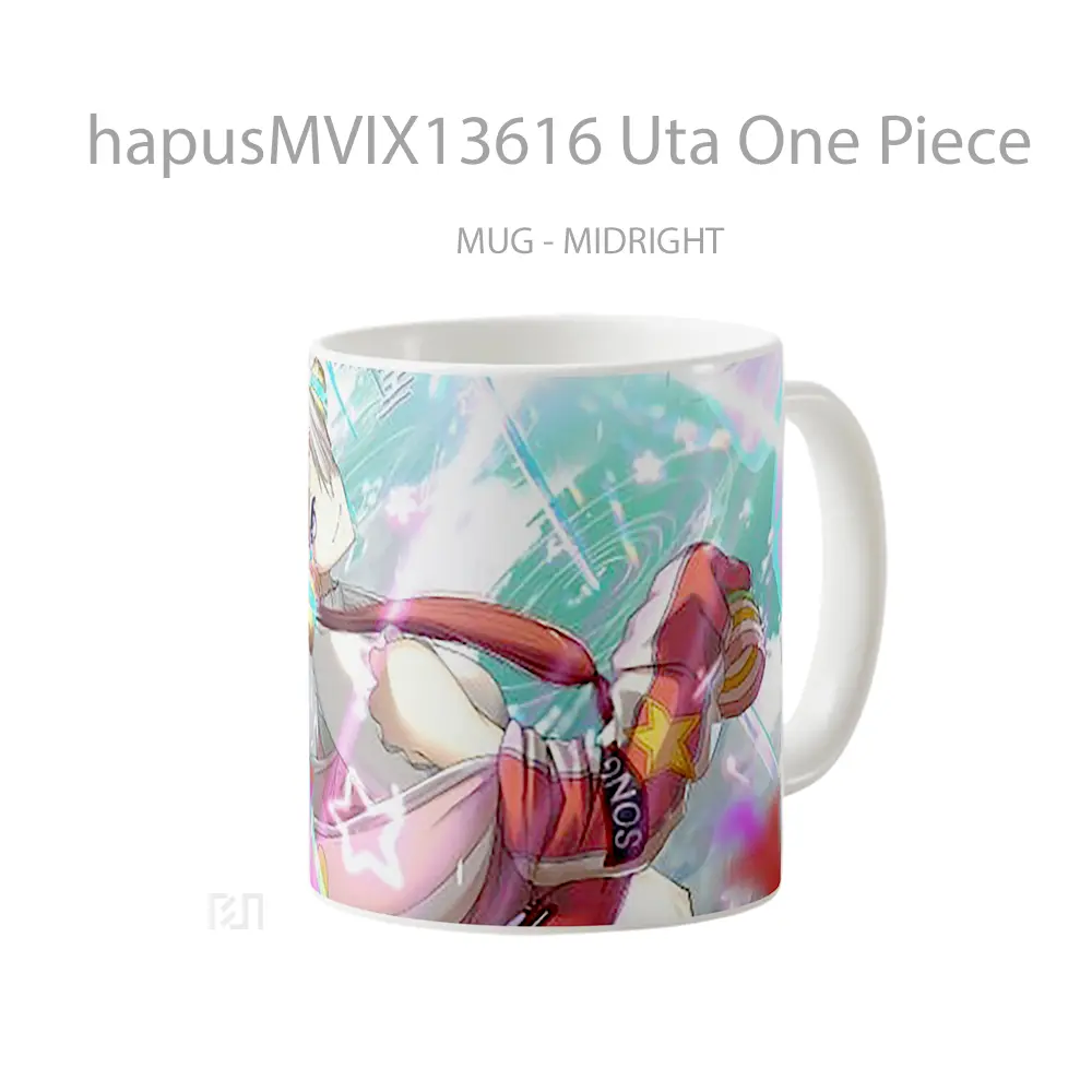 Mug Uta One Piece Cangkir Anime - All-side / Desain