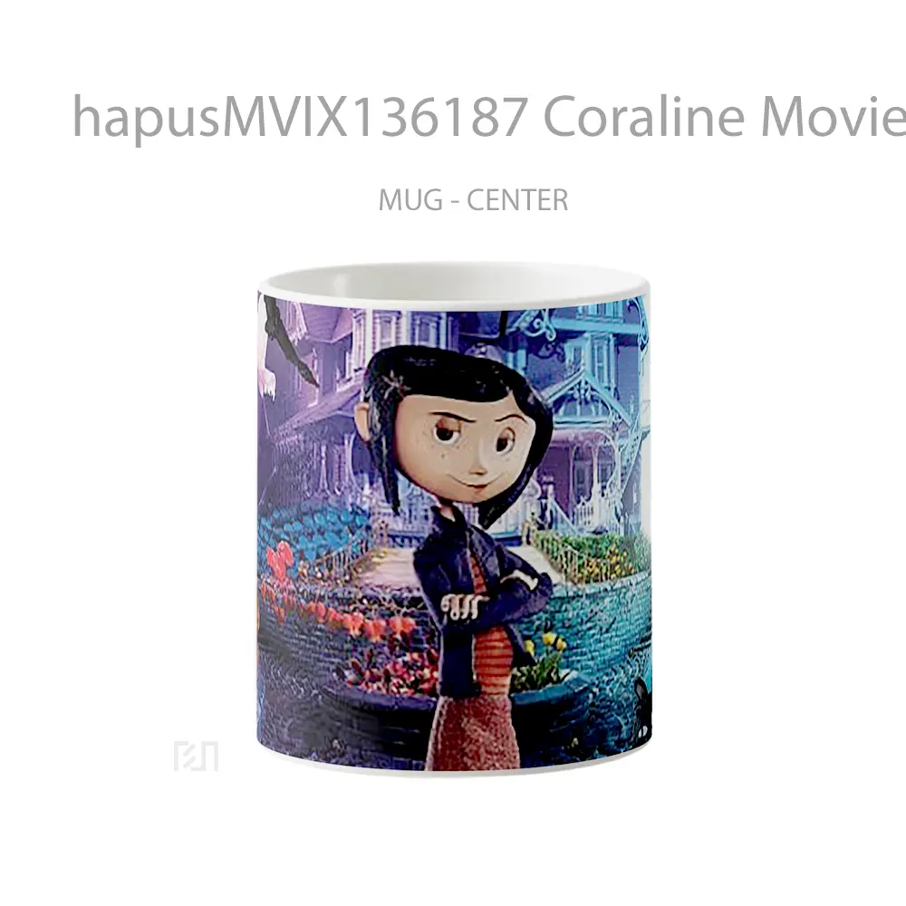 Mug Coraline Movie V1 Gelas Keramik Unik