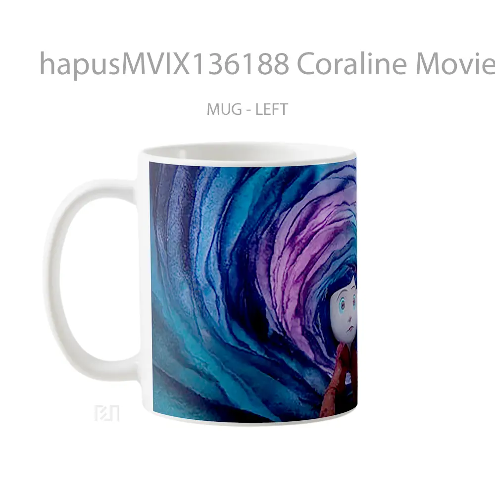 Mug Coraline Movie V2 Gelas Keramik Unik - All-side / Desain