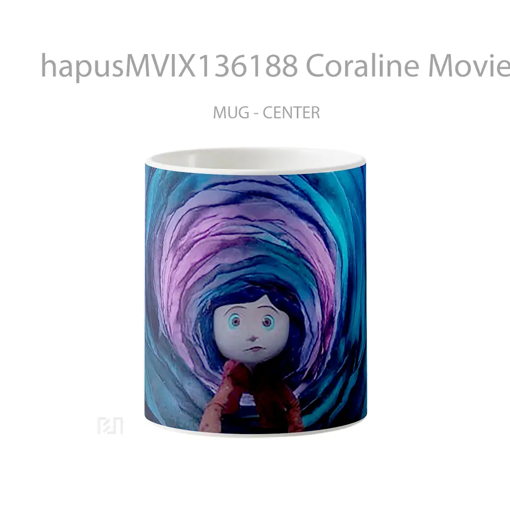 Mug Coraline Movie V2 Gelas Keramik Unik