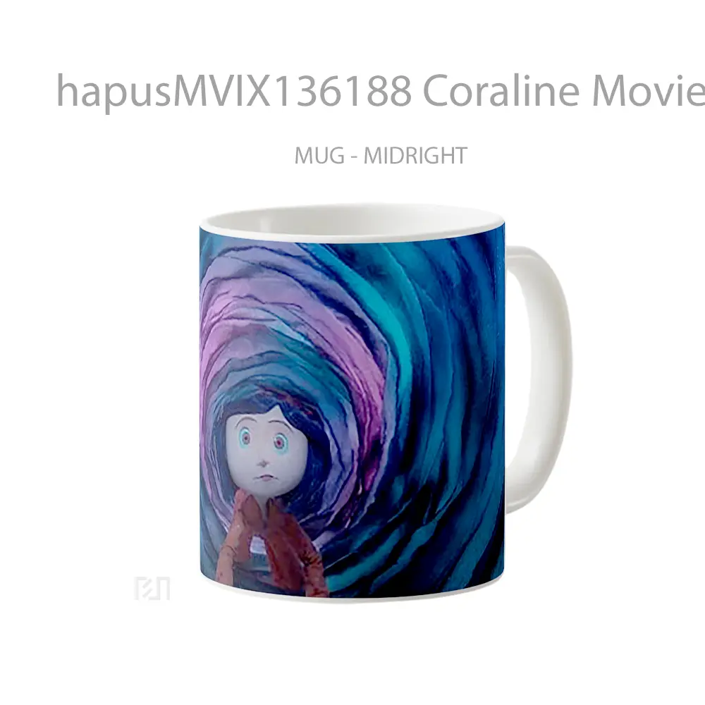 Mug Coraline Movie V2 Gelas Keramik Unik - All-side / Desain