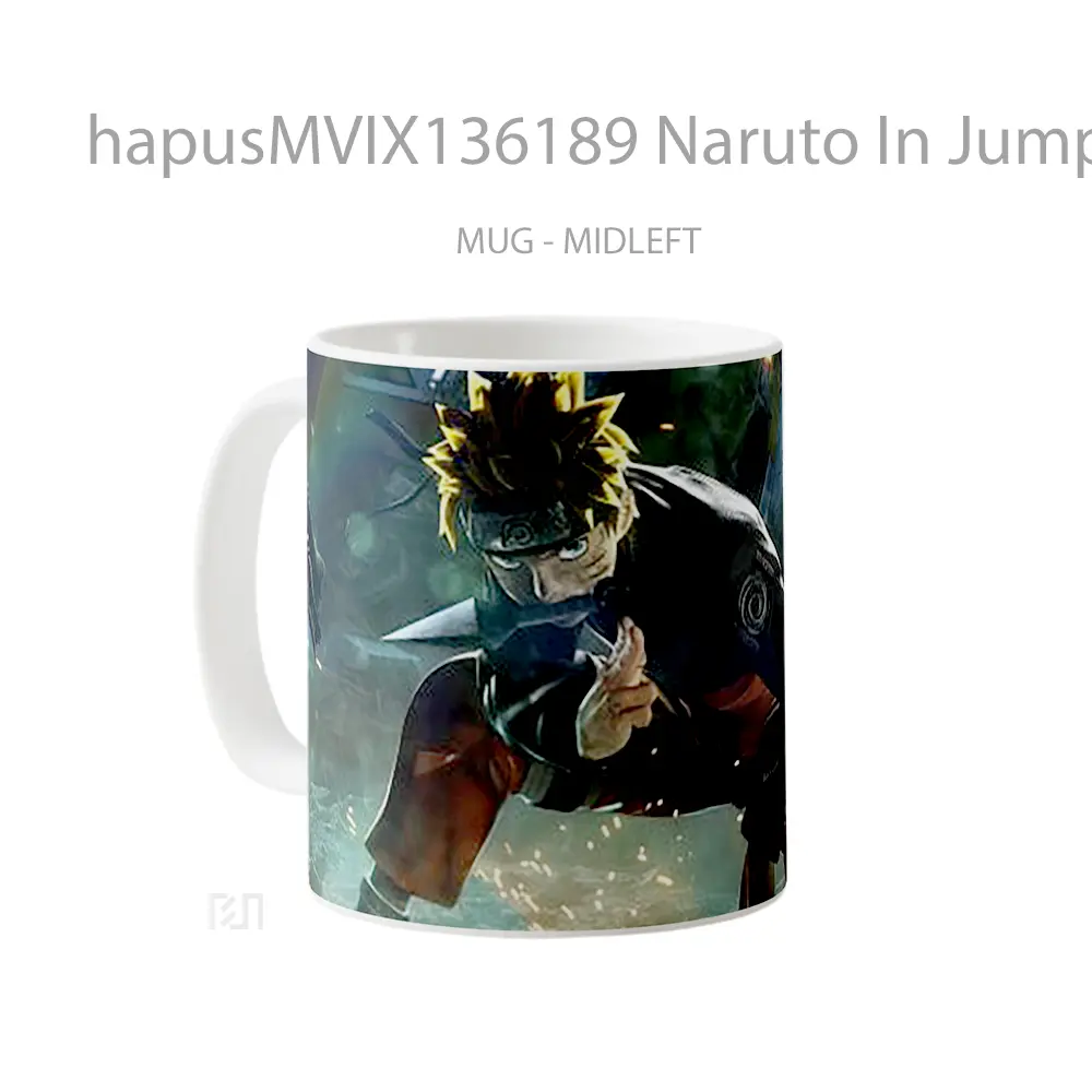 Mug Naruto In Jump Force Game Cangkir Anime - All-side / Desain