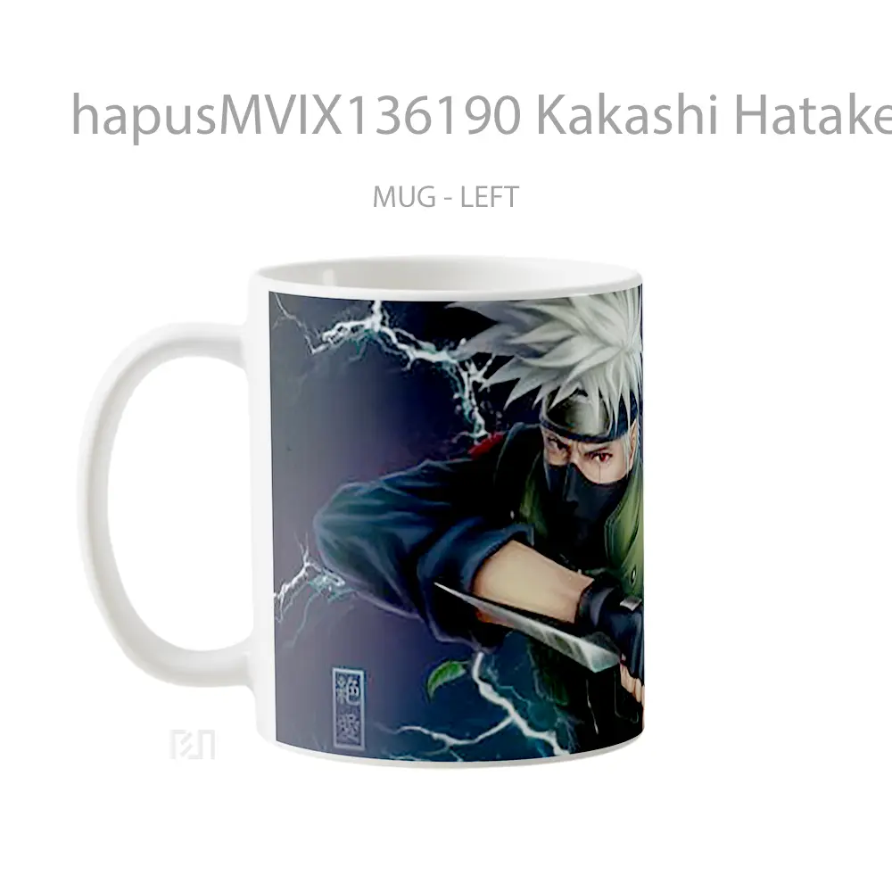 Mug Kakashi Hatake V3 Gelas Keramik Unik - All-side / Desain