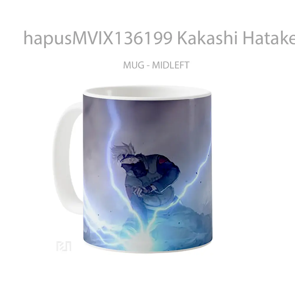 Mug Kakashi Hatake V4 Gelas Keramik Unik - All-side / Desain
