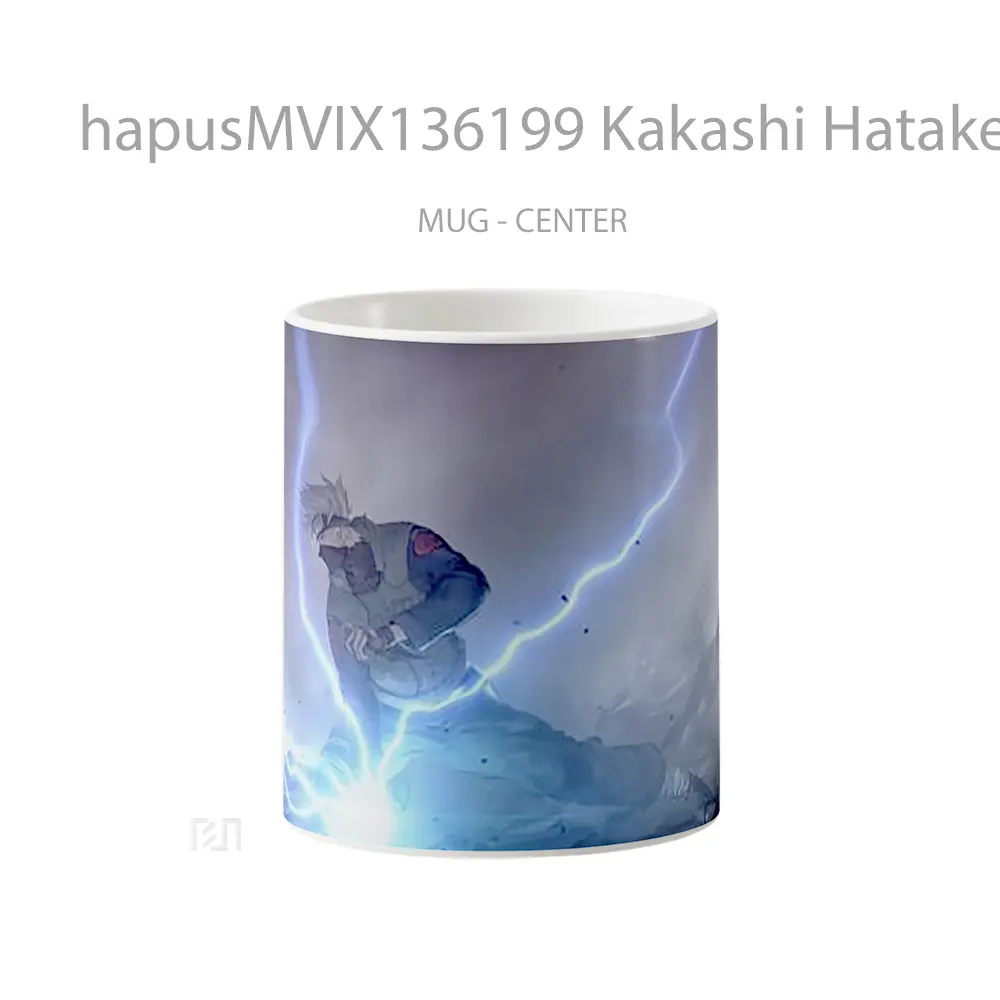 Mug Kakashi Hatake V4 Gelas Keramik Unik