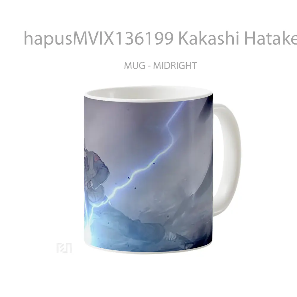 Mug Kakashi Hatake V4 Gelas Keramik Unik - All-side / Desain