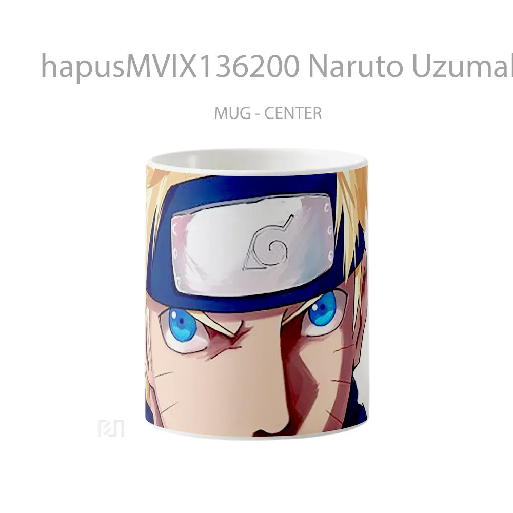 Mug Naruto Uzumaki V4 Cangkir Anime