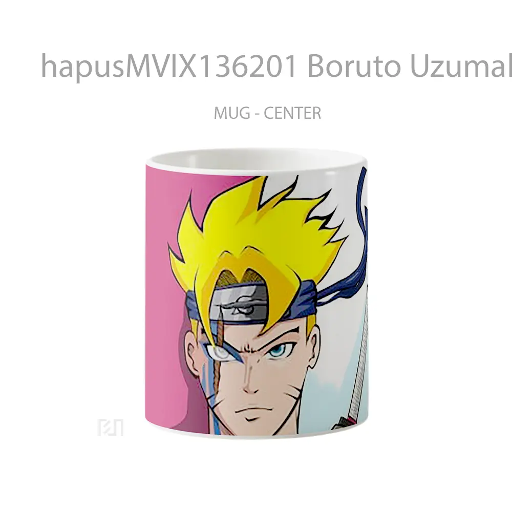 Mug Boruto Uzumaki From Boruto Naruto Next Generations Cangkir Anime