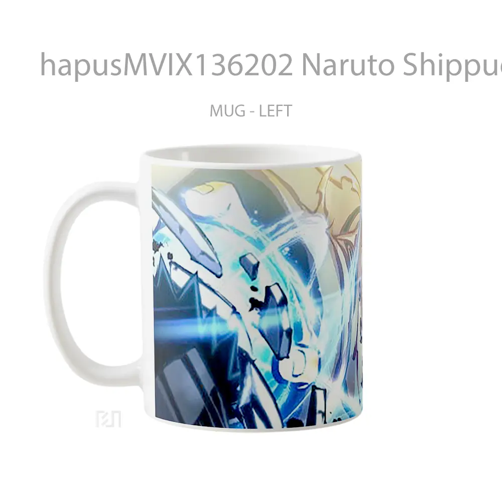 Mug Naruto Shippuden Ultimate Ninja Storm 4 Cangkir Anime - All-side / Desain