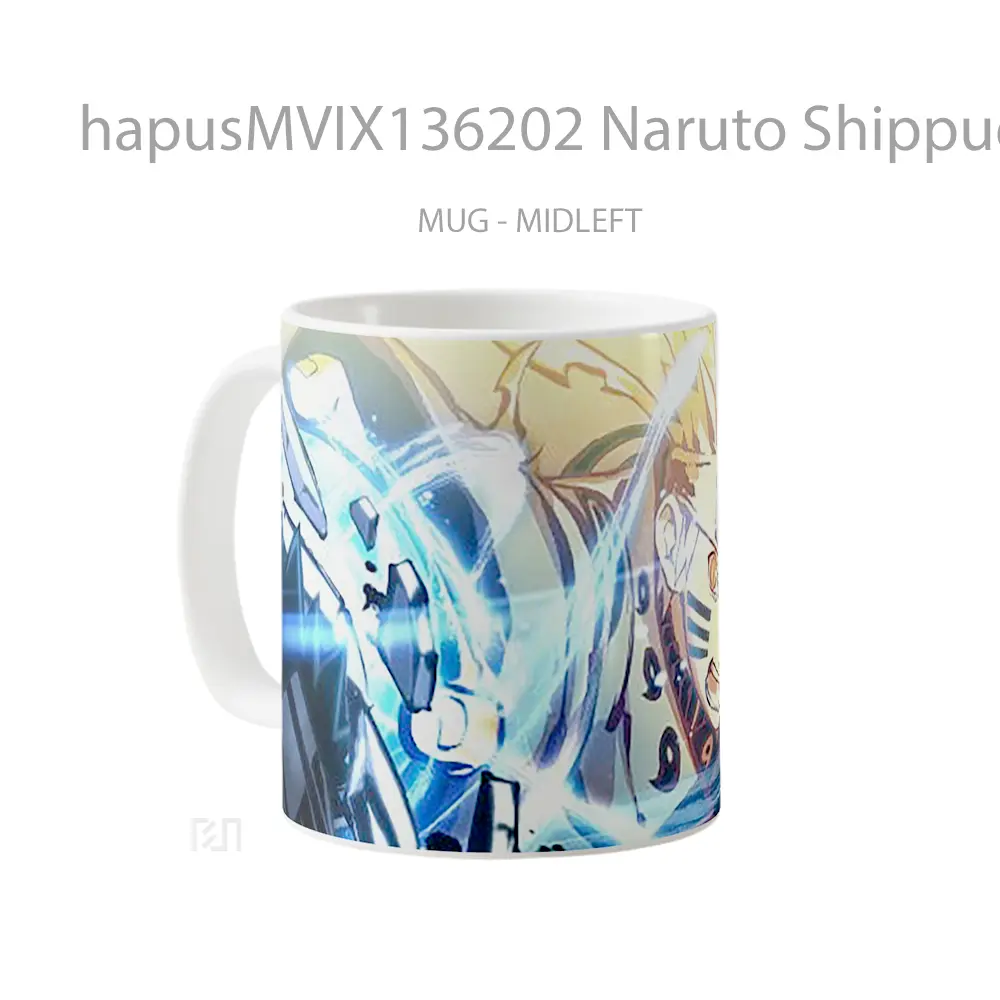 Mug Naruto Shippuden Ultimate Ninja Storm 4 Cangkir Anime - All-side / Desain