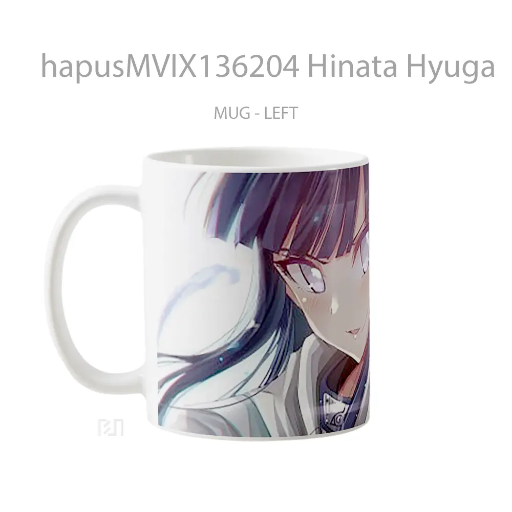 Mug Hinata Hyuga Gelas Keramik Unik - All-side / Desain