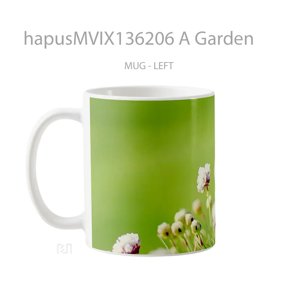 Mug A Garden Gelas Pemandangan Alam - All-side / Desain