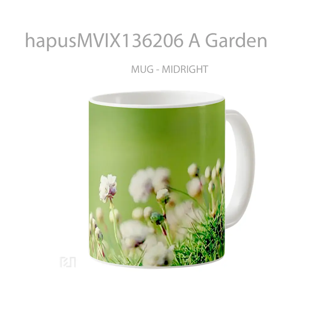 Mug A Garden Gelas Pemandangan Alam - All-side / Desain