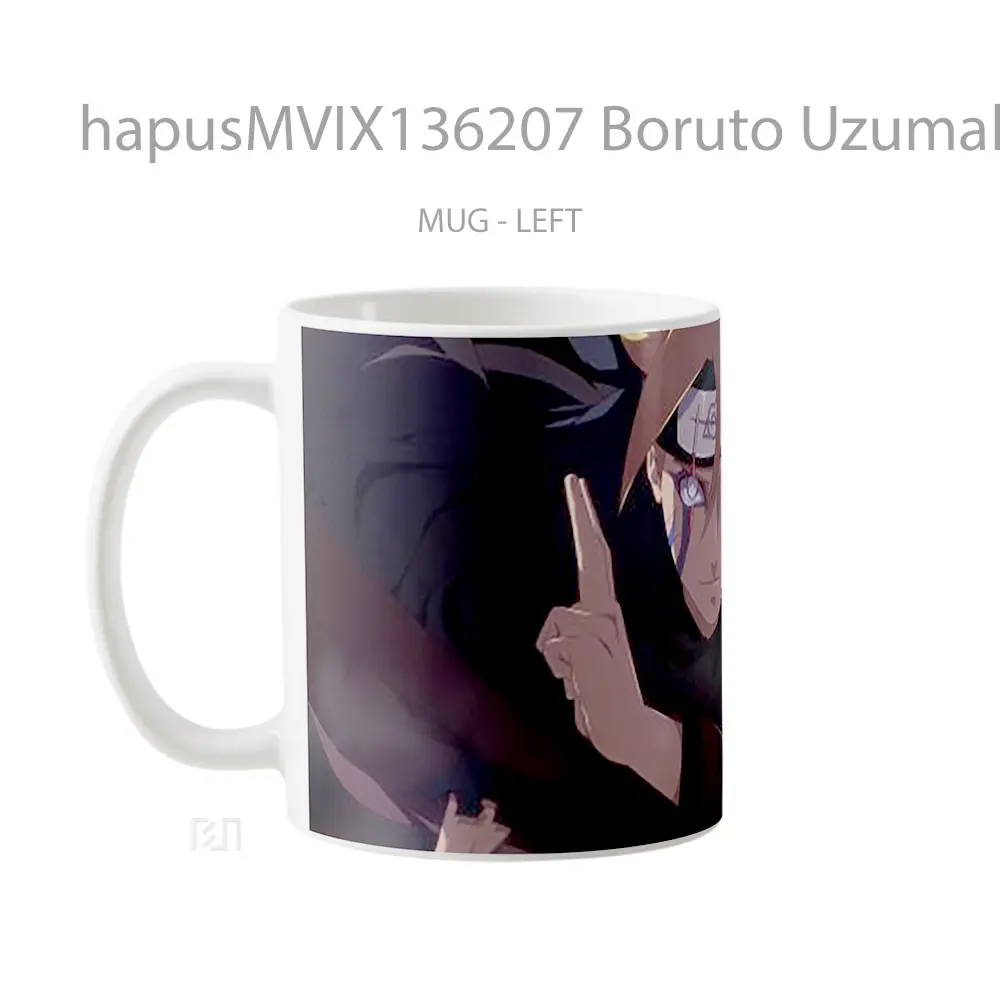 Mug Boruto Uzumaki Cangkir Anime - All-side / Desain