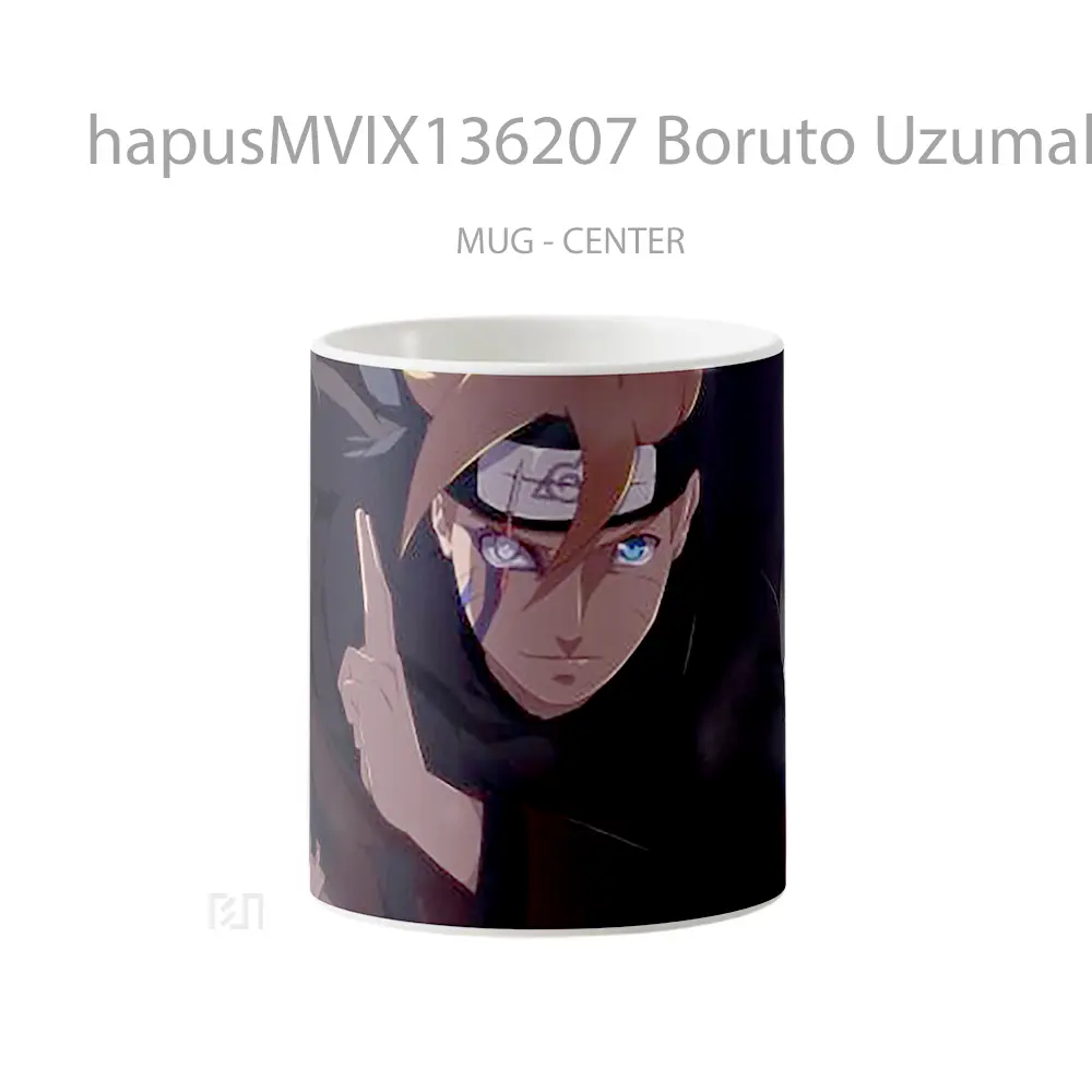 Mug Boruto Uzumaki Cangkir Anime