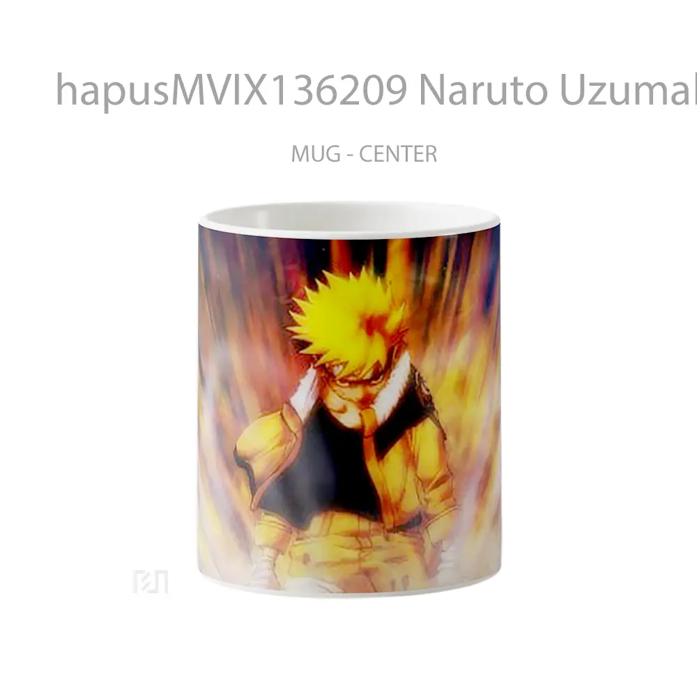 Mug Naruto Uzumaki V7 Cangkir Anime