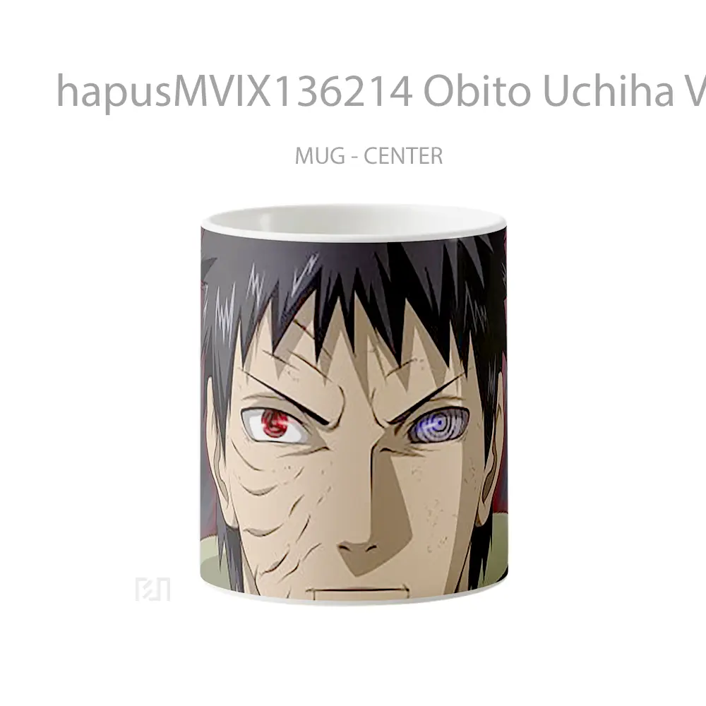 Mug Obito Uchiha V2 Gelas Keramik Unik