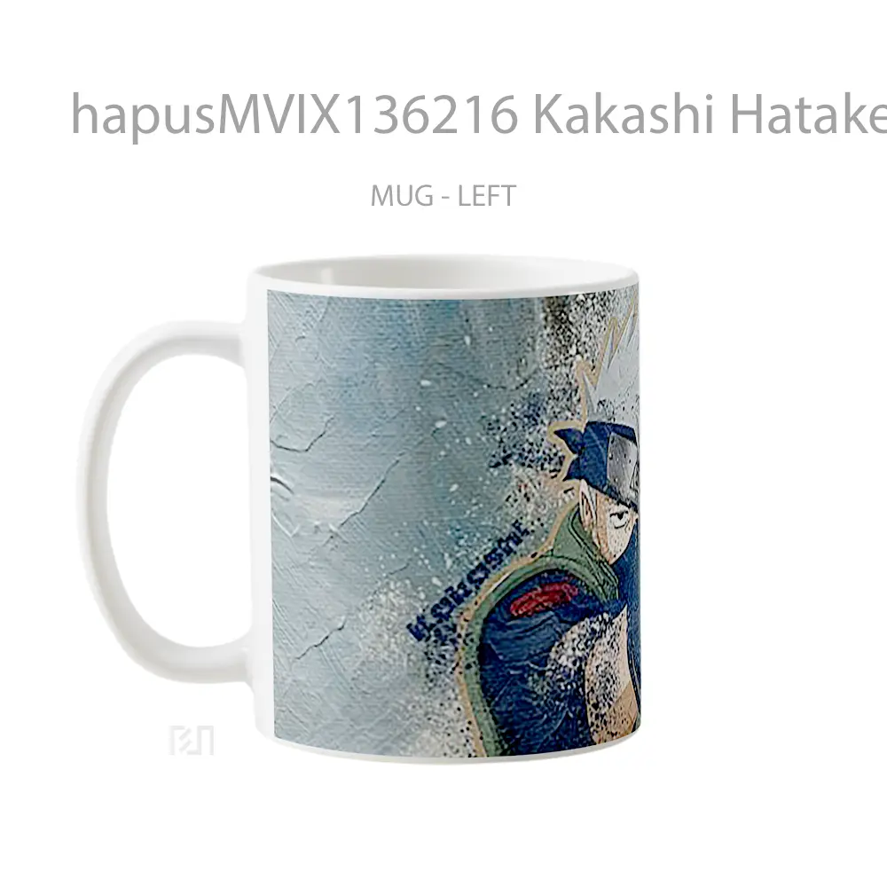 Mug Kakashi Hatake V5 Gelas Keramik Unik - All-side / Desain
