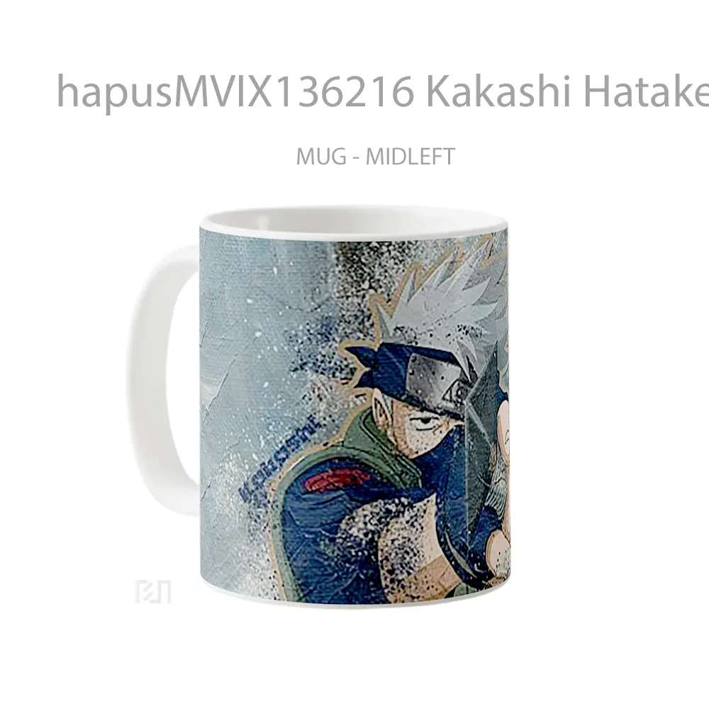 Mug Kakashi Hatake V5 Gelas Keramik Unik - All-side / Desain
