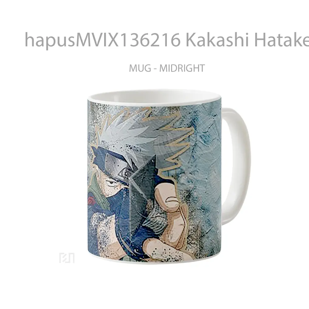 Mug Kakashi Hatake V5 Gelas Keramik Unik - All-side / Desain