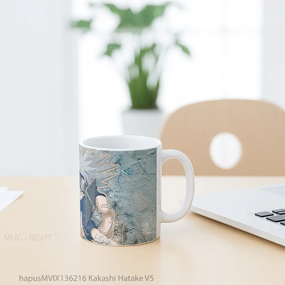 Mug Kakashi Hatake V5 Gelas Keramik Unik - All-side / Desain