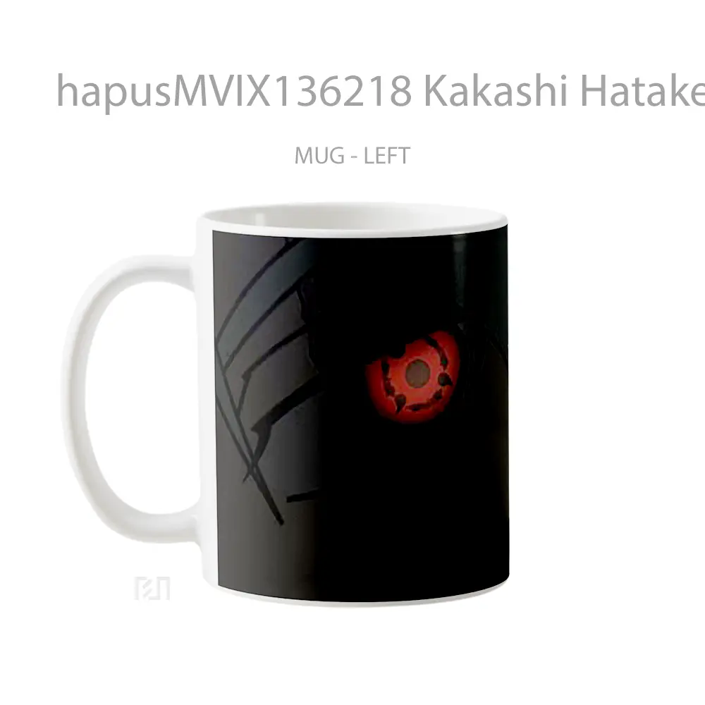 Mug Kakashi Hatake Sharingan Gelas Keramik Unik - All-side / Desain