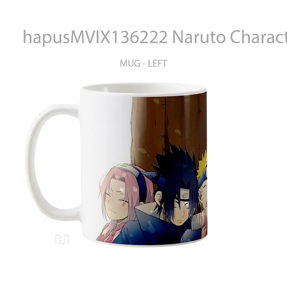 Mug Naruto Characters Cangkir Anime - All-side / Desain