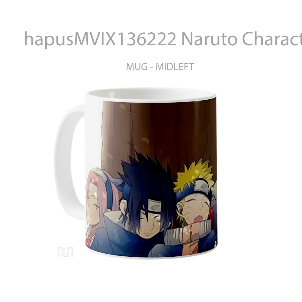 Mug Naruto Characters Cangkir Anime - All-side / Desain