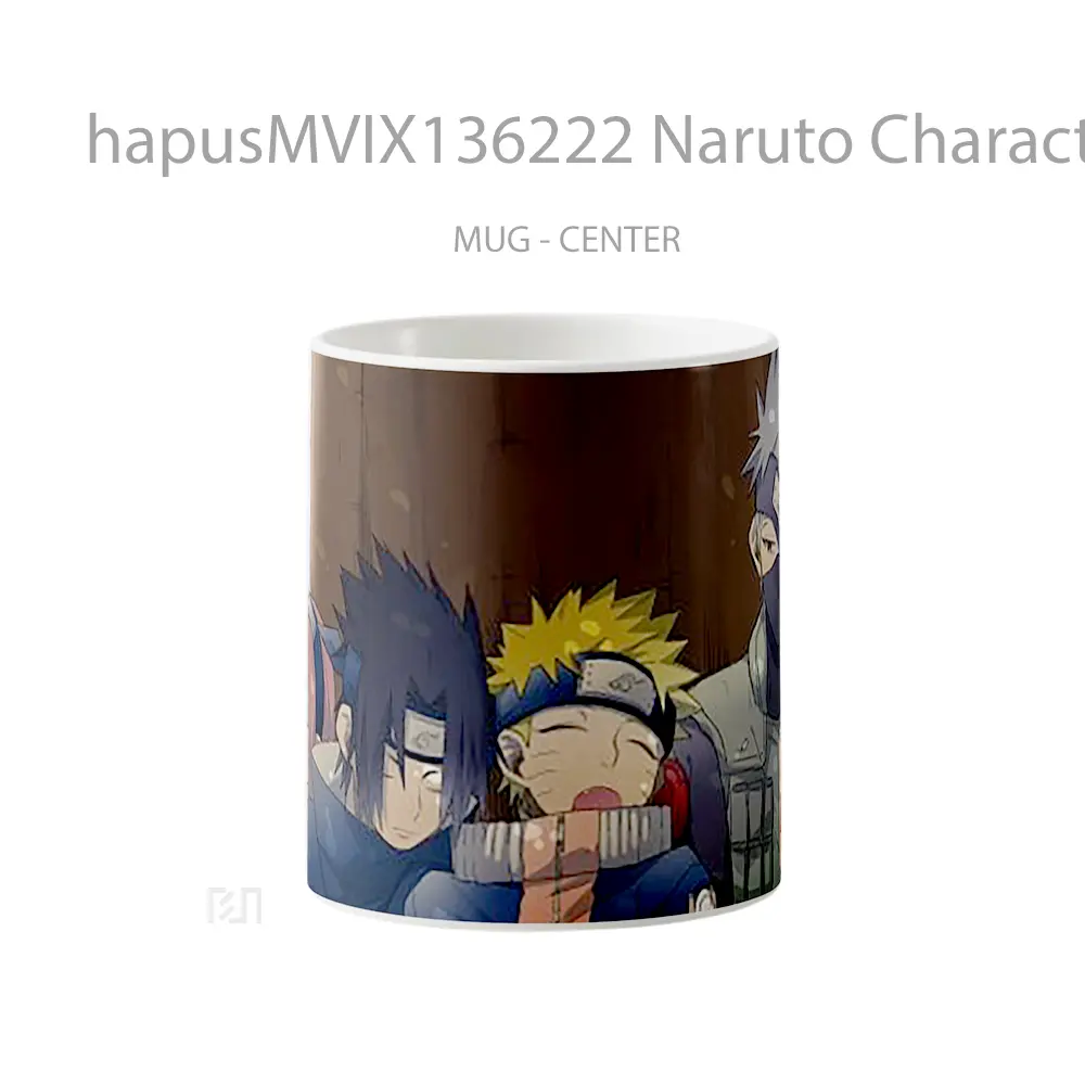 Mug Naruto Characters Cangkir Anime
