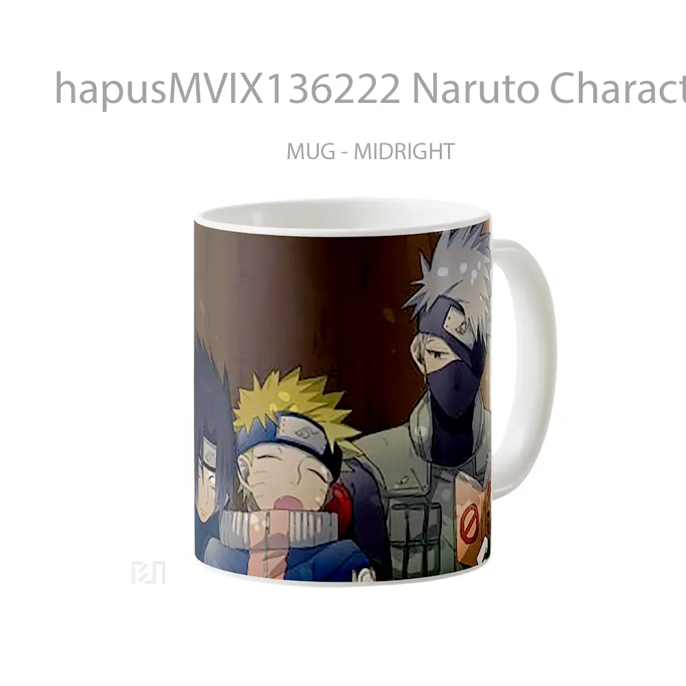 Mug Naruto Characters Cangkir Anime - All-side / Desain