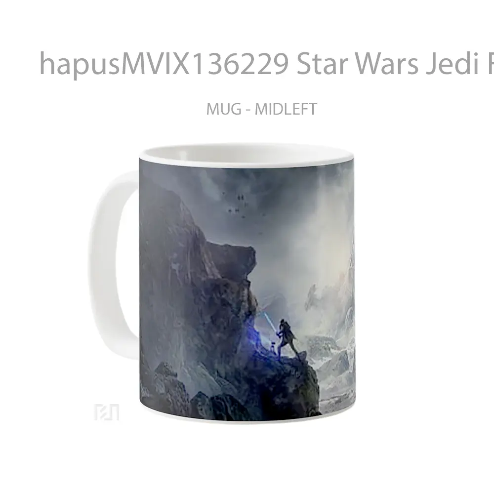 Mug Star Wars Jedi Fallen Order V1 Gelas Star Wars - All-side / Desain