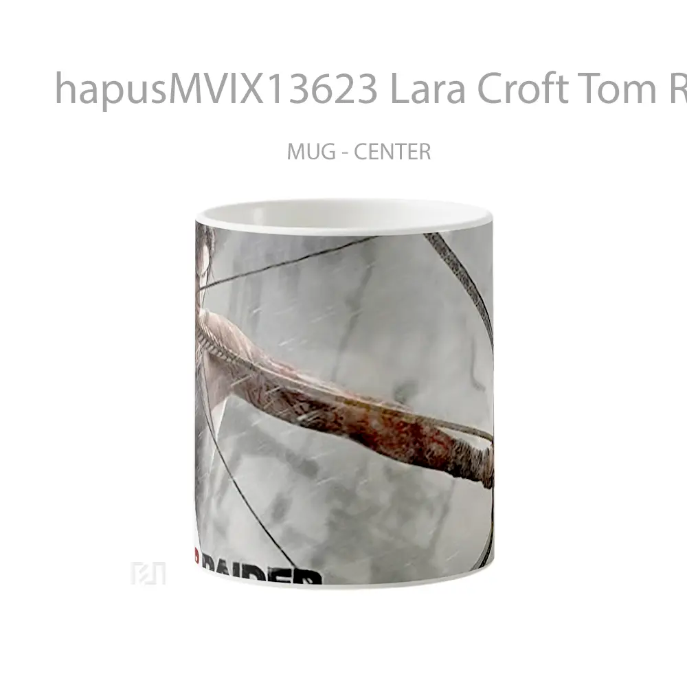 Mug Lara Croft Tom Raider Gelas Keramik Unik