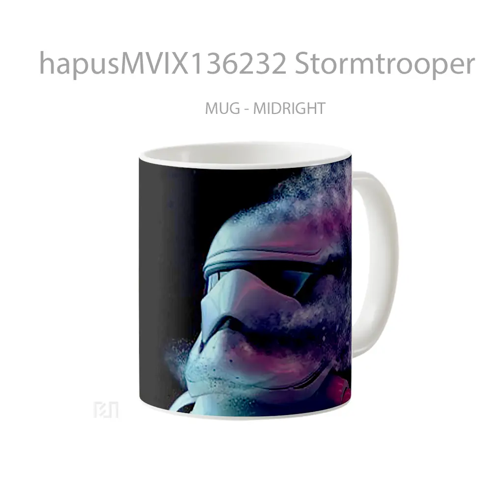 Mug Stormtrooper Gelas Star Wars - All-side / Desain