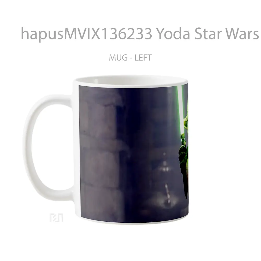 Mug Yoda Star Wars Battlefront Gelas Star Wars - Tampak Tengah