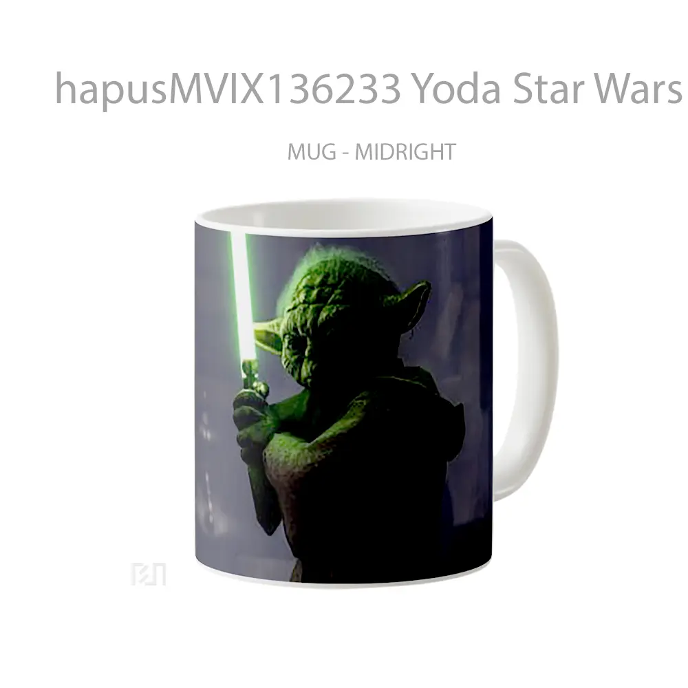 Mug Yoda Star Wars Battlefront Gelas Star Wars - Tampak Tengah