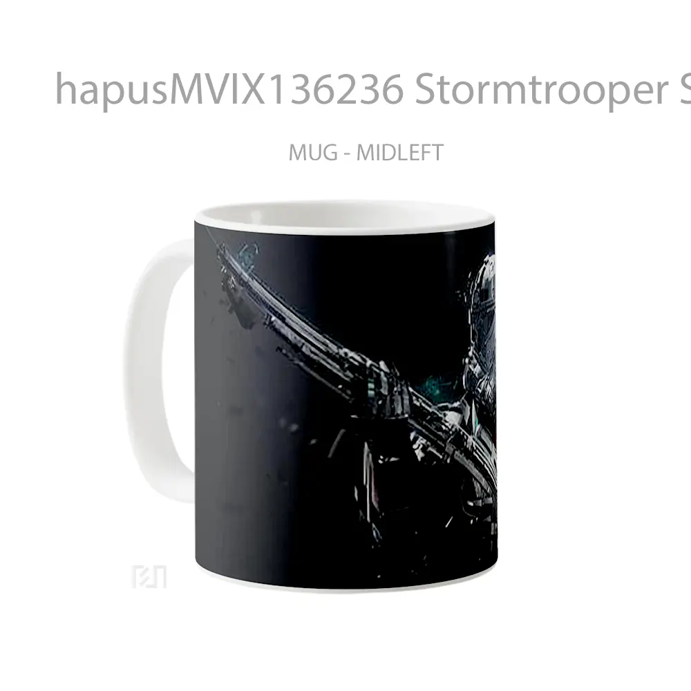 Mug Stormtrooper Star Wars V2 Gelas Star Wars - All-side / Desain