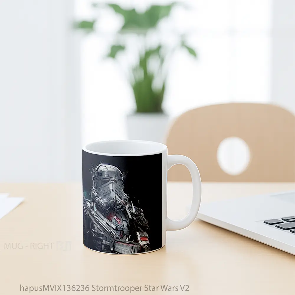 Mug Stormtrooper Star Wars V2 Gelas Star Wars - All-side / Desain