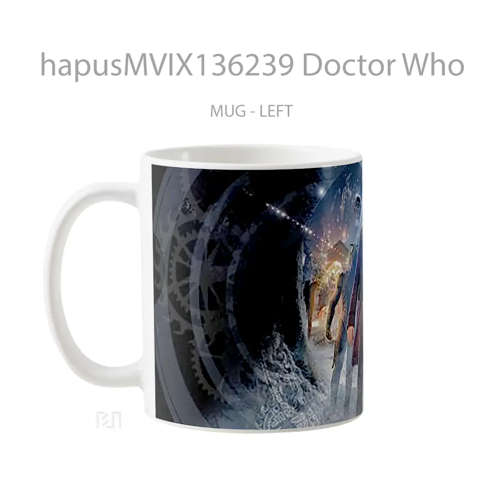 Mug Doctor Who Gelas Keramik Unik - All-side / Desain
