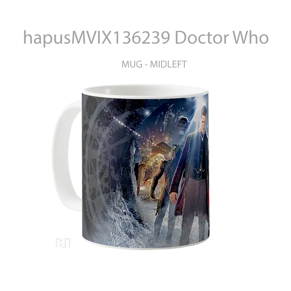 Mug Doctor Who Gelas Keramik Unik - All-side / Desain