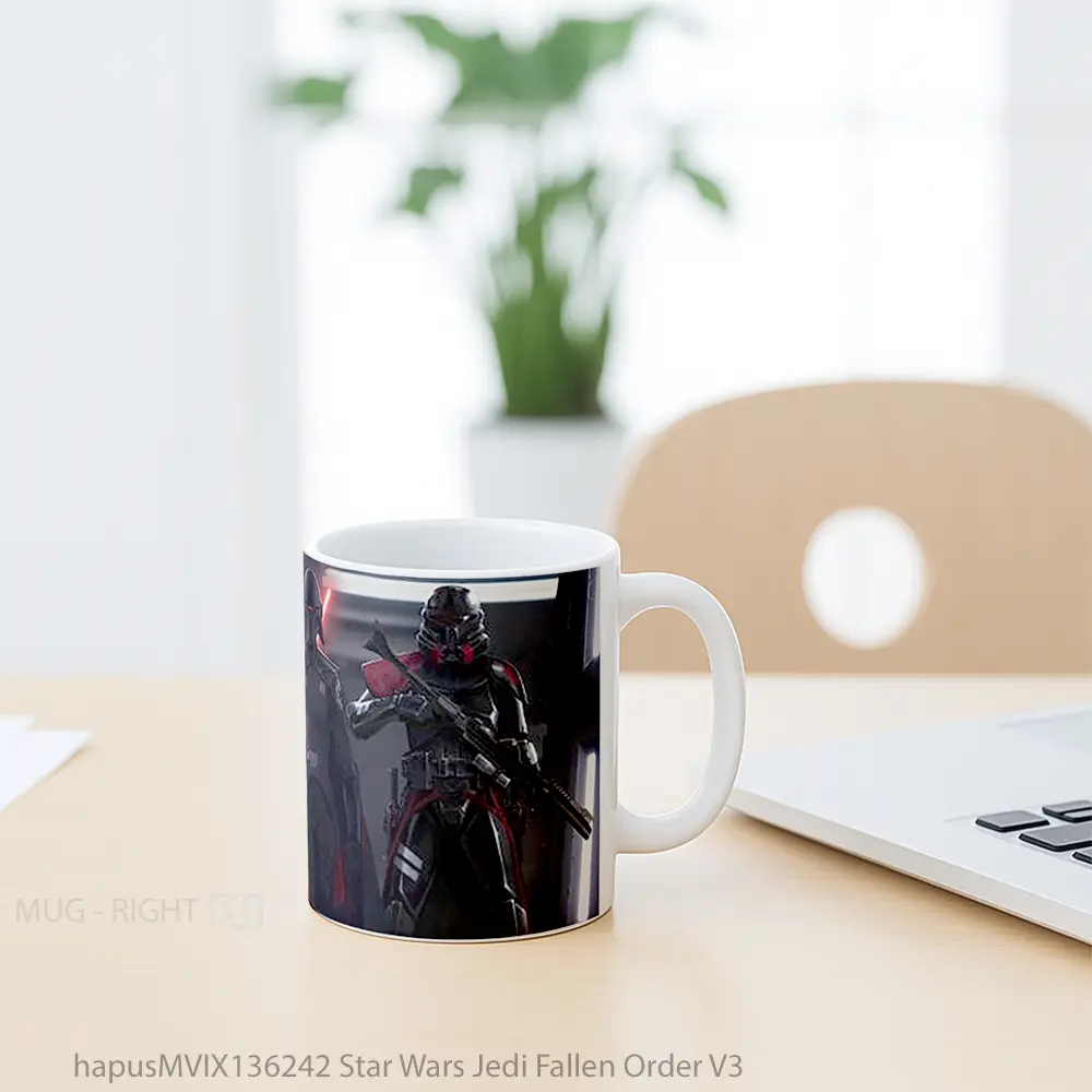 Mug Star Wars Jedi Fallen Order V3 Gelas Star Wars - All-side / Desain