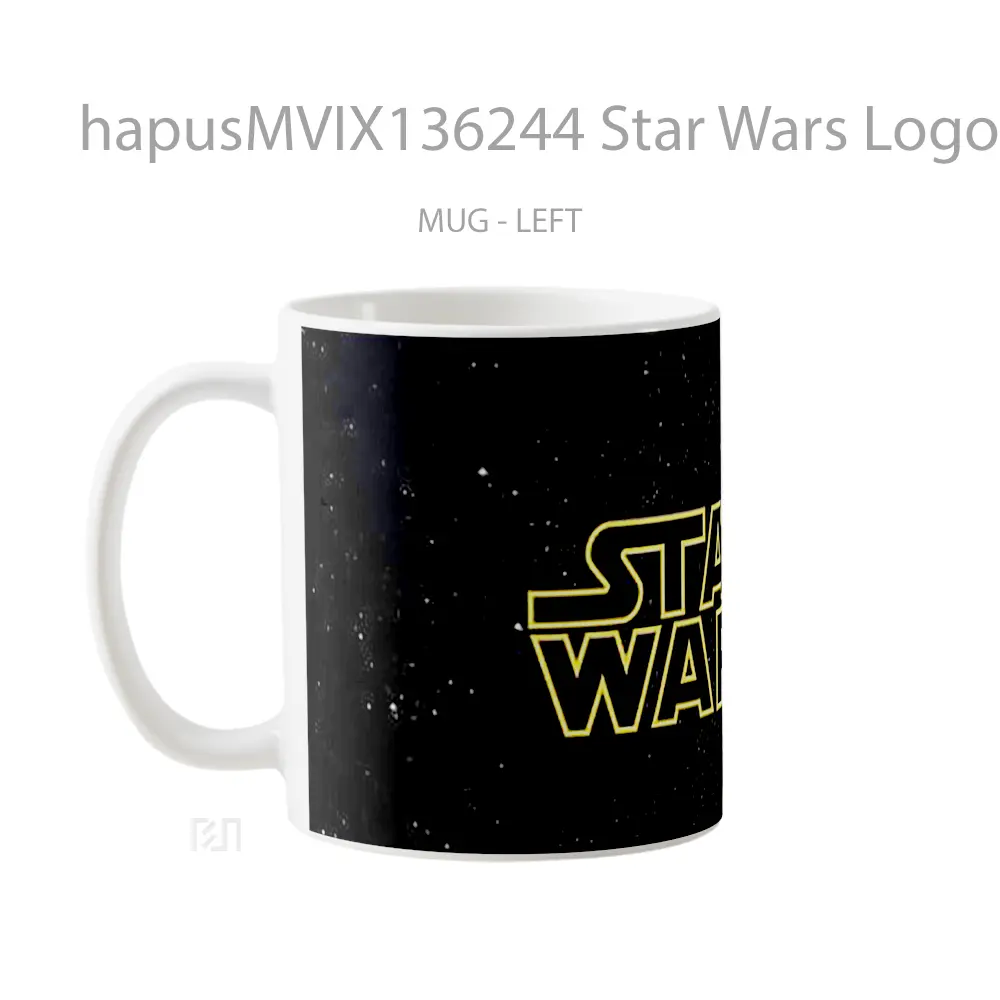 Mug Star Wars Logo Gelas Star Wars - All-side / Desain