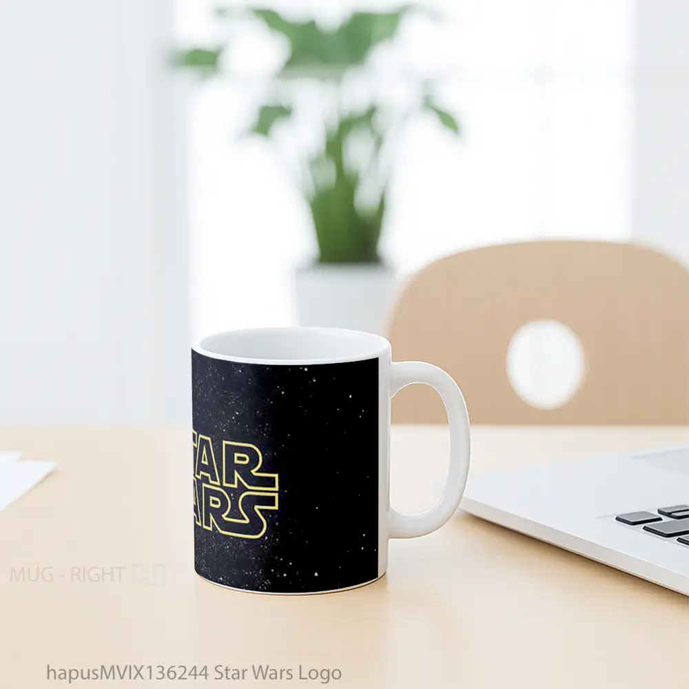 Mug Star Wars Logo Gelas Star Wars - All-side / Desain