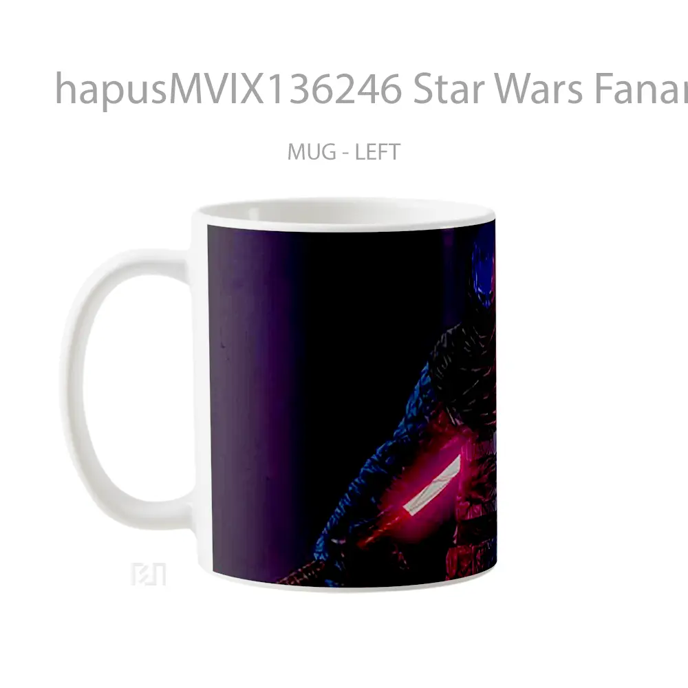 Mug Star Wars Fanart Illustration Gelas Star Wars - All-side / Desain