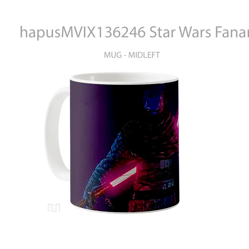 Mug Star Wars Fanart Illustration Gelas Star Wars - All-side / Desain